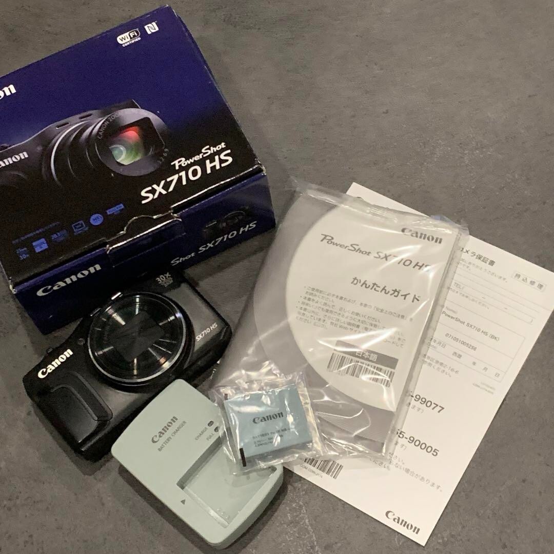 Canon Digital Camera PowerShot SX710 HS Black 30x Optical Canon Digital Camera PowerShot SX710 HS Black 30x Optical