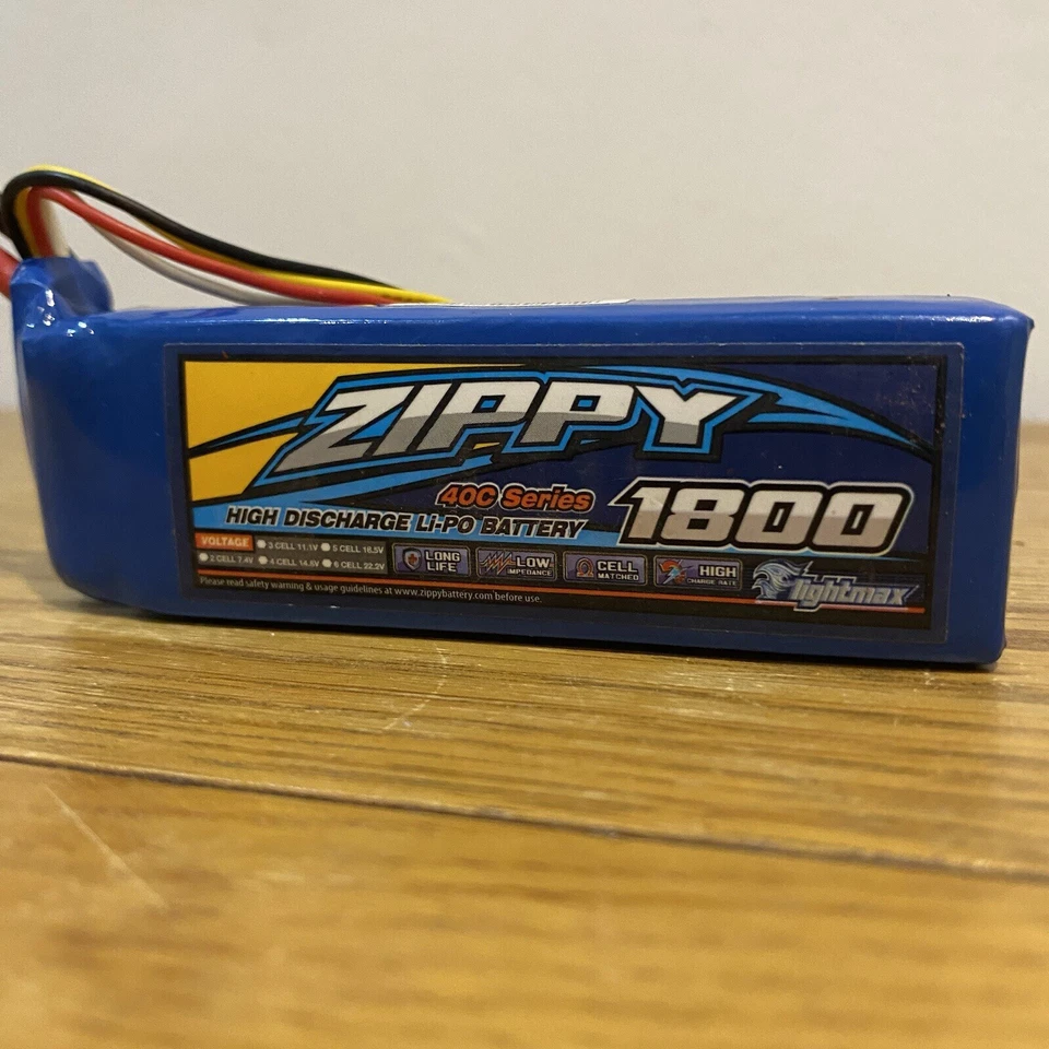 RC Zippy Li-PO 40C 1800 High Discharge Akku - Bild 2 von 3