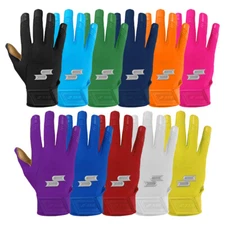 SSK X1 Color Rush Adult Baseball Batting Gloves - Durable Cabretta Leather Palm