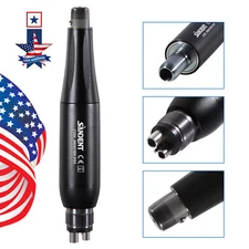 USA Dental Hygiene Prophy Handpiece Air Motor 4 Hole + 4:1 Nose Cone 360° Swivel