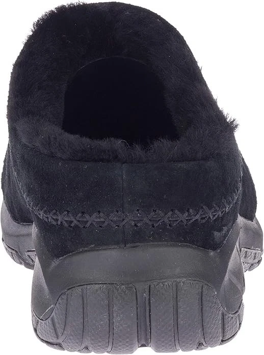 Merrell Women's Encore Ice 4 Moccasin Leather Sherling Lining Black Size 7 - Image 4 of 4
