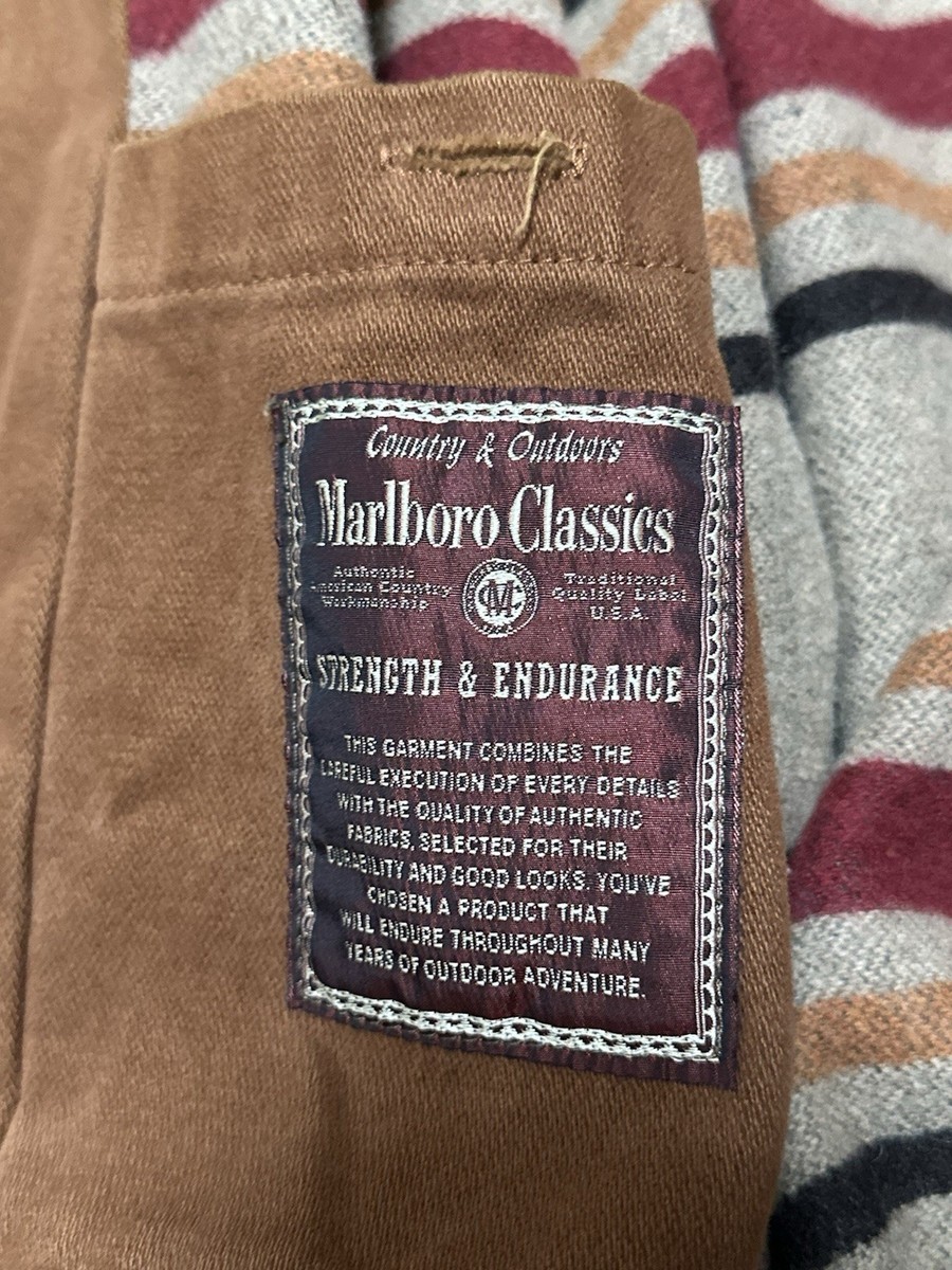 Men's Marlboro Classics Jacket Size L USA Vintage | eBay