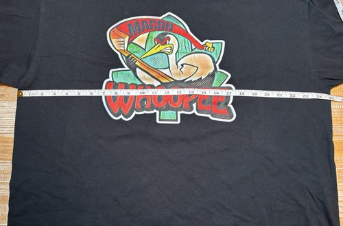 T-shirt manica lunga Macon Whoopee Hockey nera - Foto 8 di 9
