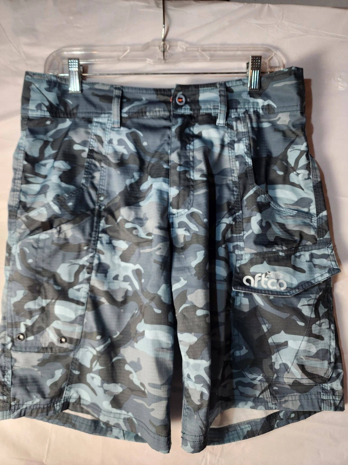Aftxo Shorts Men 30 American Fishing Tackle Hybrid Performance Handcrafted Camo