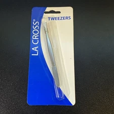 La Cross Easy Tweeze Slant Tip Tweezers NEW AND SEALED.
