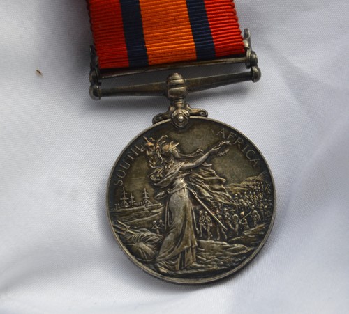 Queen's South Africa Medal 1902 - Bar Defence of Ladysmith Imperial Lt Infanty, - Bild 2 von 8