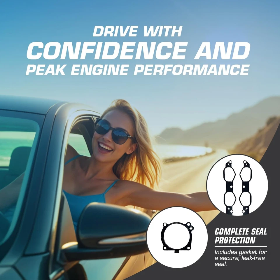 Intake Engine Manifold Assembly For Mercedes-Benz Replaces OE# A2721402401 - Image 4 of 4