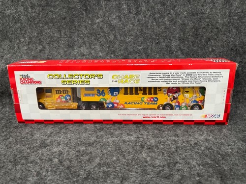 2002 M&Ms Racing 1:64 Diecast NASCAR Hauler & Car w/Card #36 Ken Schrader RARE - Picture 22 of 24