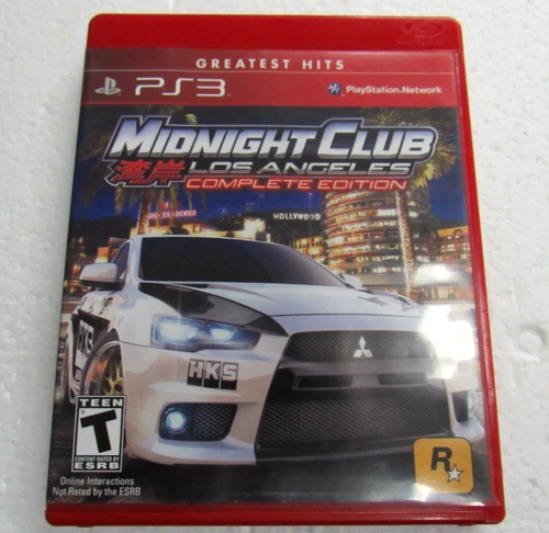 New ListingMidnight Club: Los Angeles - Greatest Hits - Complete Edition - Playstation 3