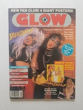 GLOW MAGAZINE 1988 MAY 4 GIANT POSTERS INTACT Gorgeous Ladies Of Wrestling 