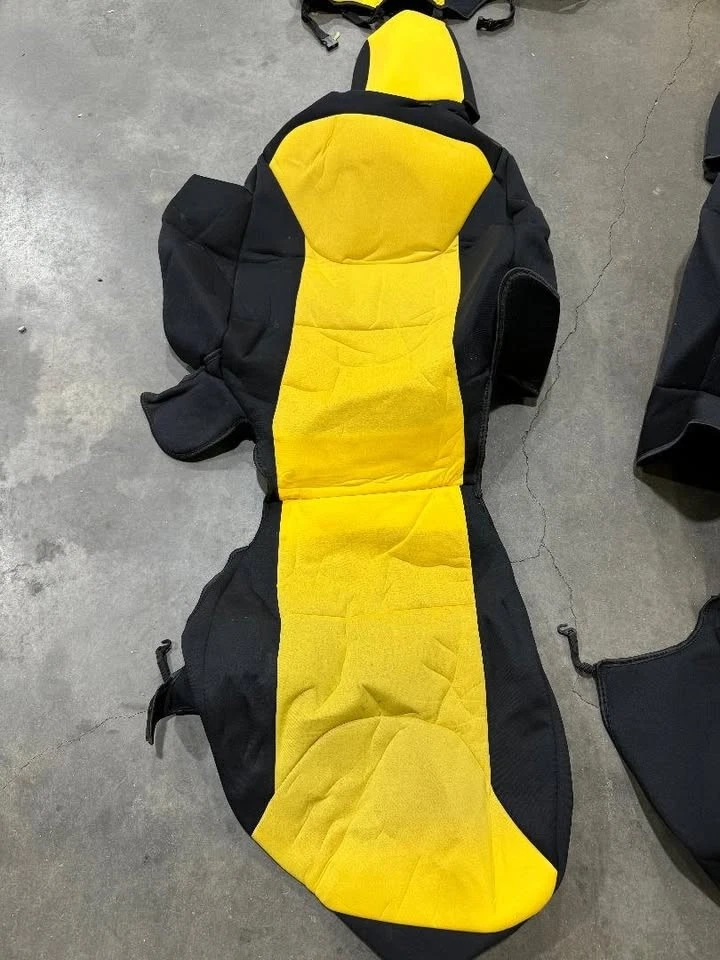 CUBIERTAS DE ASIENTO DE NEOPRENO CUBIERTAS USADAS PARA JEEP WRANGLER JK 2007-2017 4 PUERTAS Foto 3 de 4