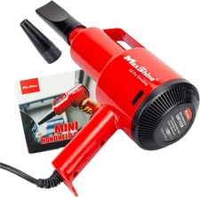 Portable Car Dryer Air Blower with 2 Nozzles | Compact Handheld Power blower....