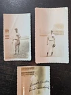 1946-48 NY Yankees Player snapshot photos Frank Hiller & Steve Souchock (3)