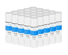Melt Blown Sediment Filter Cartridge 10"x2.5", 5 Micron, 25-Pack