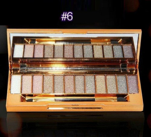 Dazzle Bright 9 &12 Colours Eyeshadow Eye Shadow Palette Glitter Makeup Gift Set - Picture 21 of 24