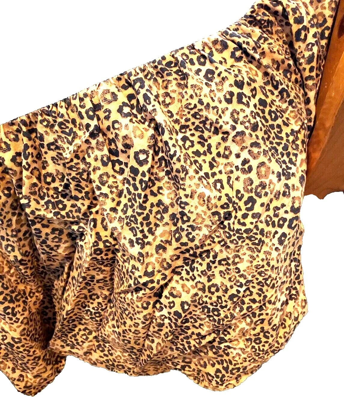 Faldas de Cama Estampado Animal de poliéster