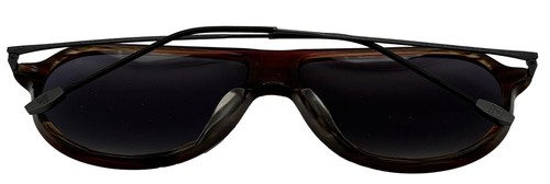 John Varvatos Mens Chianti Plastic Aviator Sunglass V778 Smoke Lens - Picture 6 of 12