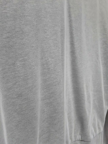 Felpa donna girocollo maglia overlay grigia lunedì economica taglia small - Foto 6 di 7