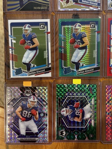 (28) Dalton Kincaid Buffalo Bills Rated Rookie Lot w/ AUTO / PATCH / #d - Picture 8 of 13