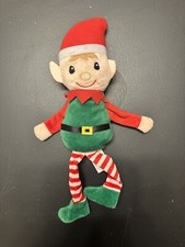 christmas elf plush doll