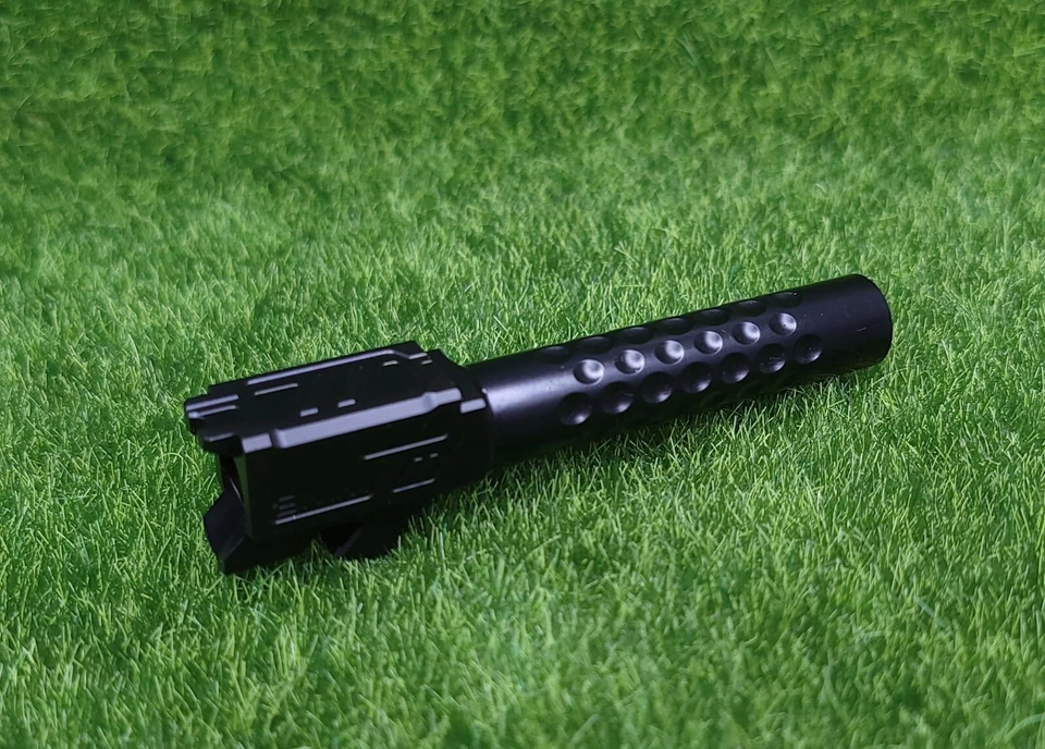 ZEV Optimized Match Grade Barrel for Glock 19 Gen 1-5, Black DLC #BBL-19-OPT-DLC - Image 2 of 4