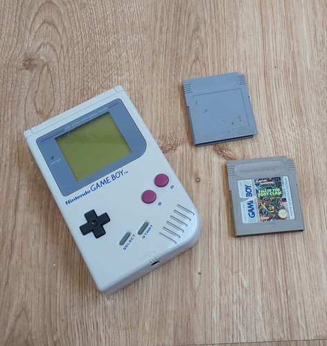 Nintendo Game Boy Original DMG-01 Probado Funcionando Juego Tetris Sin Píxeles Muertos