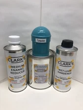 Turquoise Quart Kit Single Stage ACRYLIC ENAMEL Car Auto Paint Kit