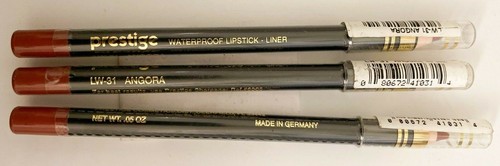 NEW (3) Prestige Waterproof Lipliner - YOU CHOOSE SHADE - Made in Germany- RARE! - Picture 19 of 20