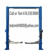 New iDEAL12,000 LBS. ALI Certified 2-Post Auto Lift - Clearfloor Direct Drive 