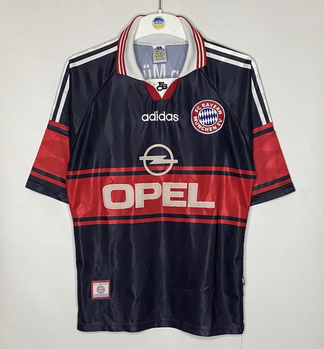 【希少】バイエルンミュンヘン ユニフォーム　半袖1997-99 adidas 希少】バイエルンミュンヘン ユニフォーム半袖1997-99 adidas