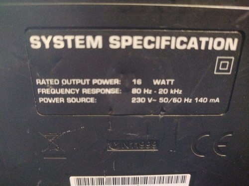 Behringer MS16 Active Studio Monitors | Integrated Amplifier & Speaker. - Picture 6 of 9