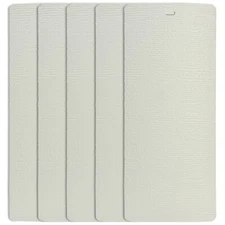 DALIX Chaparral Vertical Blinds Window Slats Replacements 5 Pack Qty / Gray