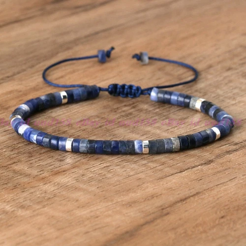 Minimalist Dainty Crystal Assorted Natural Gemstone Beads Healing Reiki Bracelet - Picture 47 of 60
