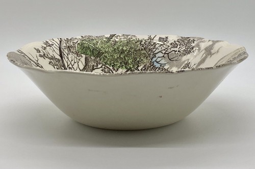 English Staffordshire "Welcome Home" 5.5" Bowl Meakin J. & G. - Picture 5 of 6