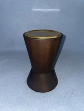 Target Project 62 6” Hard Wood Pillar Brass Candle Holder 2018