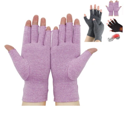 Arthritis Gloves Compression Joint Finger Hand Wrist Support Brace Pain Relief - image 1 of 4