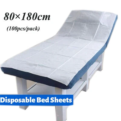 NEW-YIJUNSHUN 100Pcs Disposable Massage Bed Sheets Table Bed Cover Spa Couch Paper For Beauty