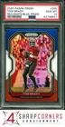2020 PANINI PRIZM RED WHITE BLUE #255 TOM BRADY BUCCANEERS PSA 10