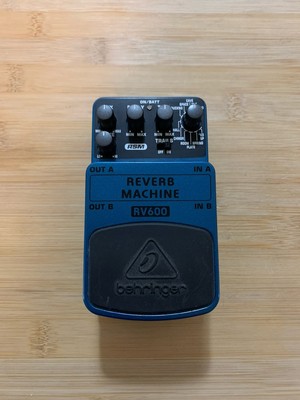 Behringer RV600 Reverb Machine Guitar Pedal 689076146814| eBay