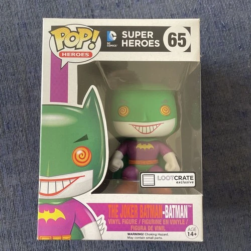 Funko POP! - DC - Batman - The Joker Batman #65 - Loot Crate Exclusive