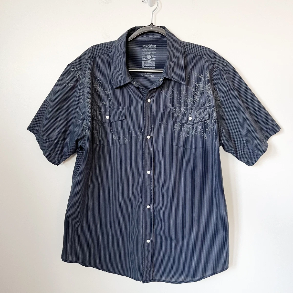 Blue Machine Shirts for Men for sale | eBay