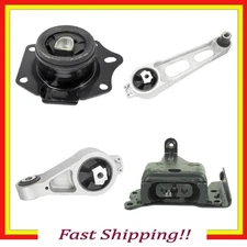 Engine Motor & Auto Transmission Mount For 01-09 Chrysler PT Crusier 2.4L 4PCS