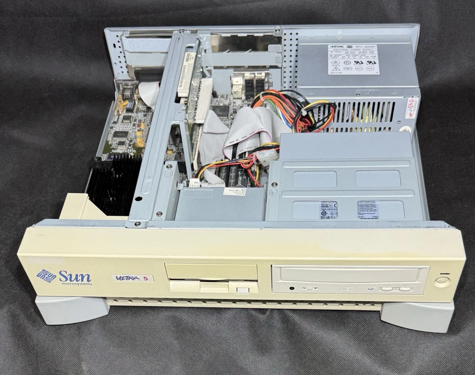 Sun Ultra 5 Workstation, 400MHz, 256MB Memory, 9.1GB HDD, 32X CD, Tested!! - Image 3 of 4