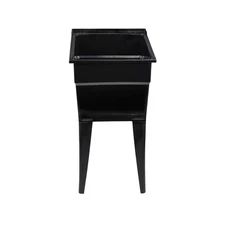 Laundry Sink 18" X 24" Heavy Duty Utility Tub Legs Include Foot Levelers Black