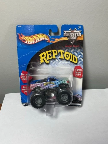 NEW 2000 Hot Wheels Reptoid 1:64 Die Cast Vintage Monster Truck Toy