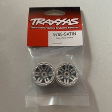 Traxxas 1  Satin Chrome Wheels 9768-Satin NEW