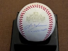 LANCE BERKMAN WSC CARDINALS SIGNED AUTO LIMITED EDITION 2011 WS BASEBALL TRISTAR