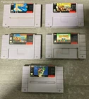 Lot of 5 Nintendo SNES Video Games