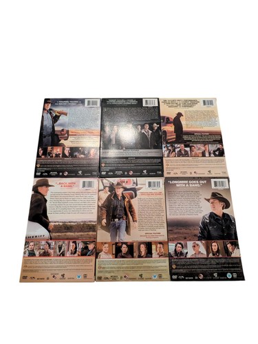 Longmire complete series seasons 1-6 on DVDs 1 2 3 4 5 and 6 Very Good - Foto 2 di 14