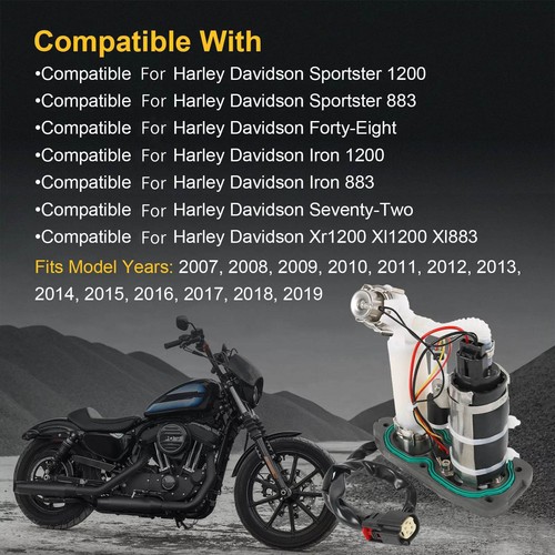 Fuel Pump Module Assembly Fits For Harley Davidson Sportster 883 2007-2019 - Photo 23/23
